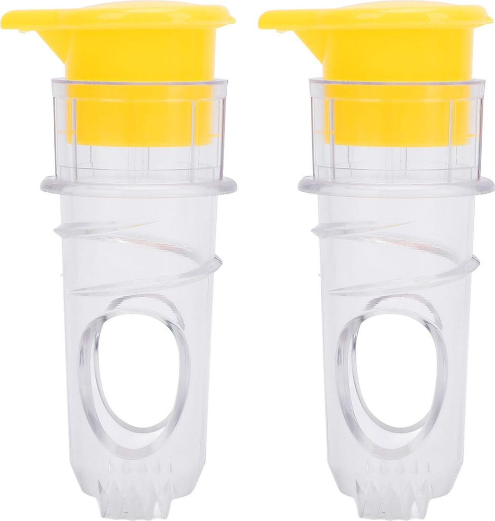 2 pièces presse-citron portable PP ABS presse-citron manuel Image du produit 