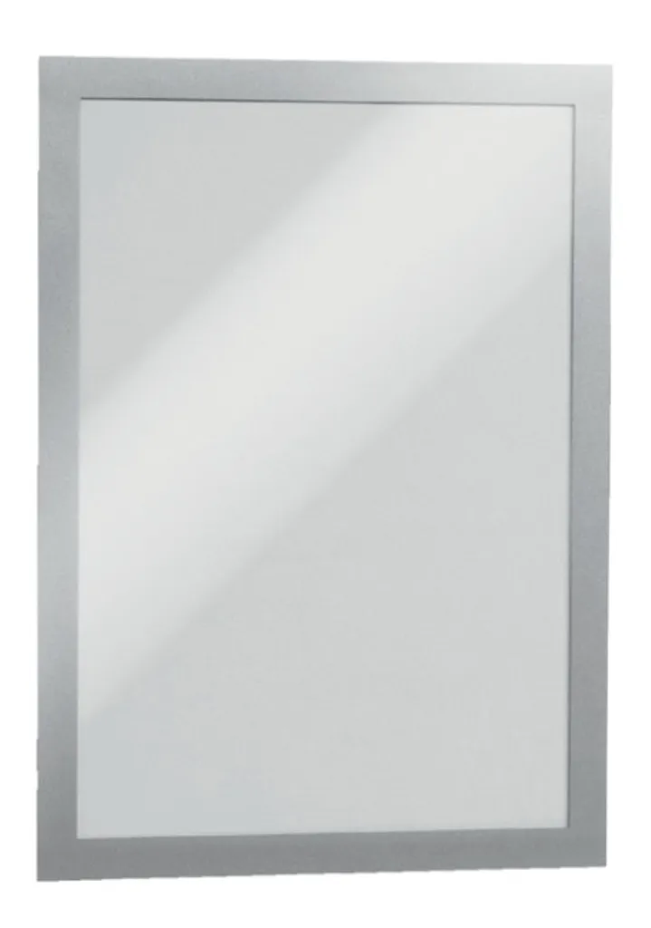 Cornice Espositiva A3 Argento Durable 487323 | Set 2 Pezzi Magnetici - 11