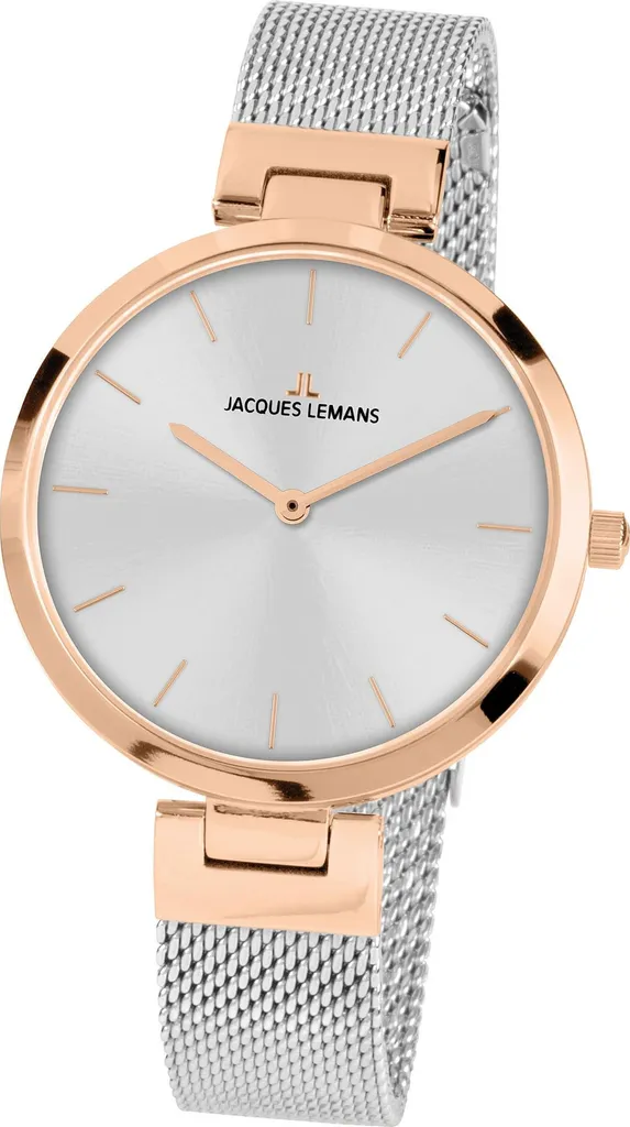 Montre Femme Jacques Lemans 1-2110K Étanche - Verre Minéral et Quartz