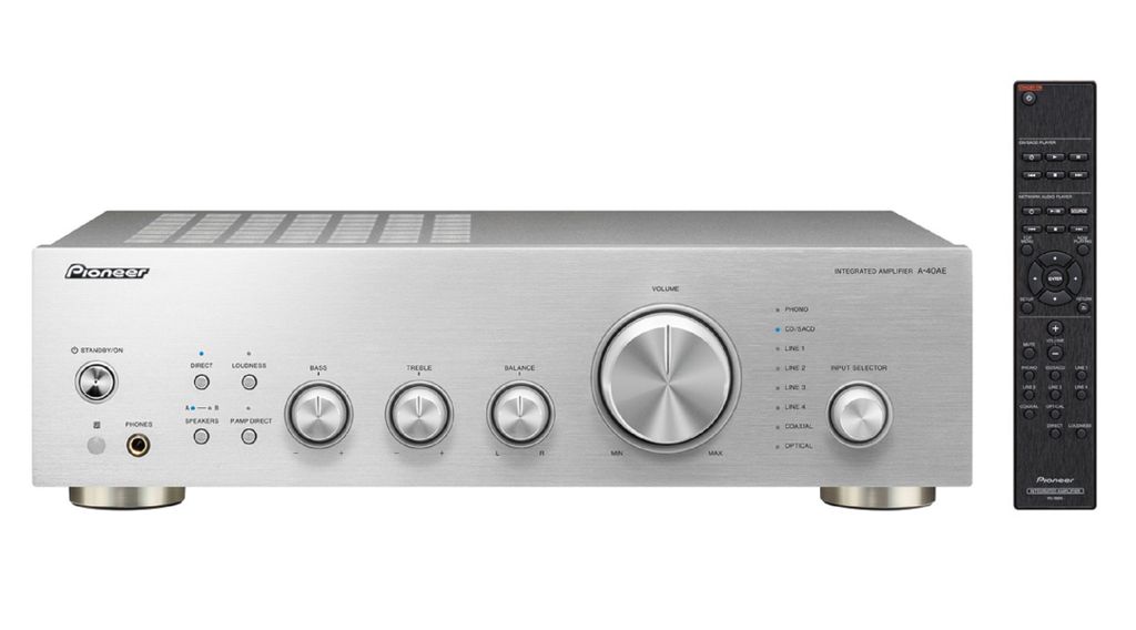 Pioneer A-40AE | Stereo-Verstärker (Silber)