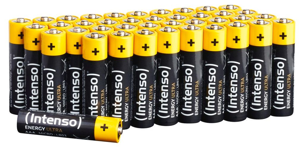 Intenso 7501510 40er Batterien Energy Ultra Micro AAA 1,5 V Image du produit 