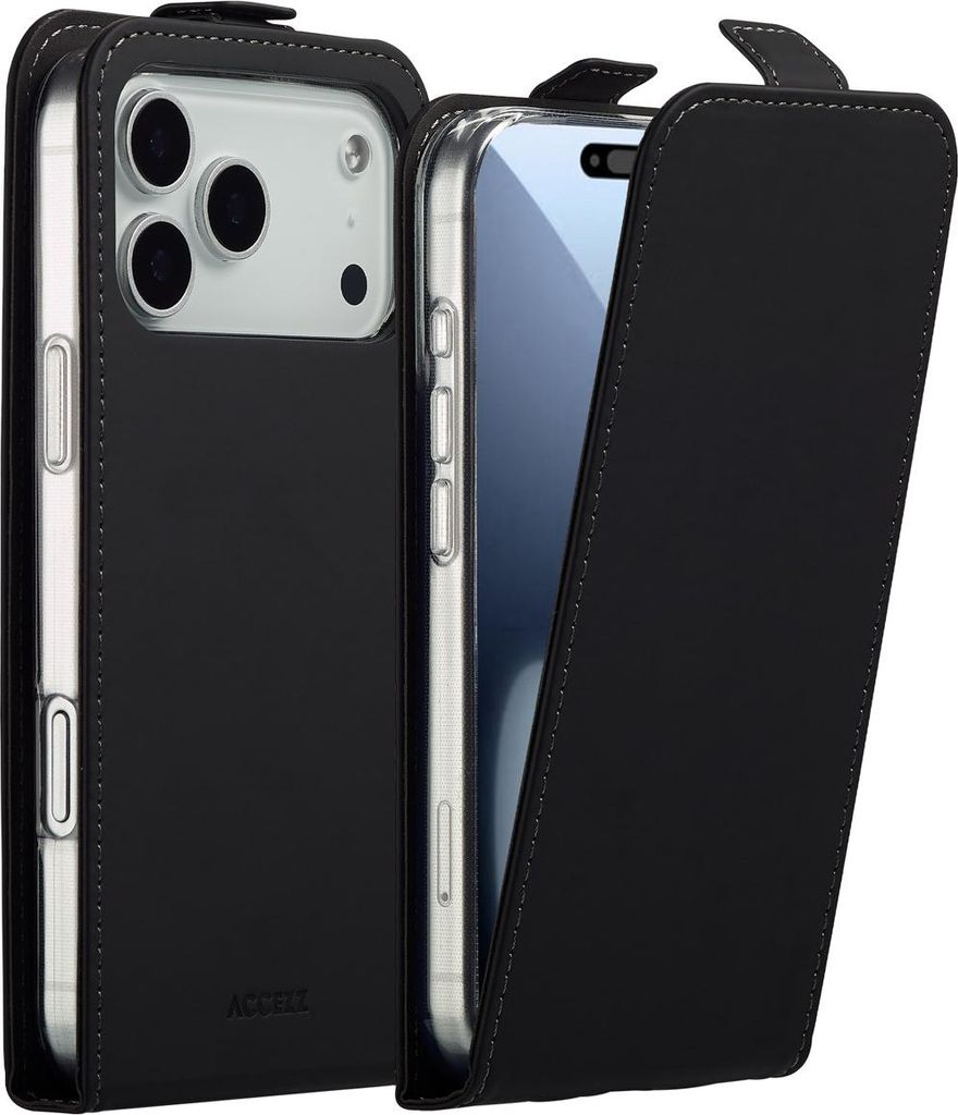 Accezz Flip Case iPhone 17 Pro - Schwarz