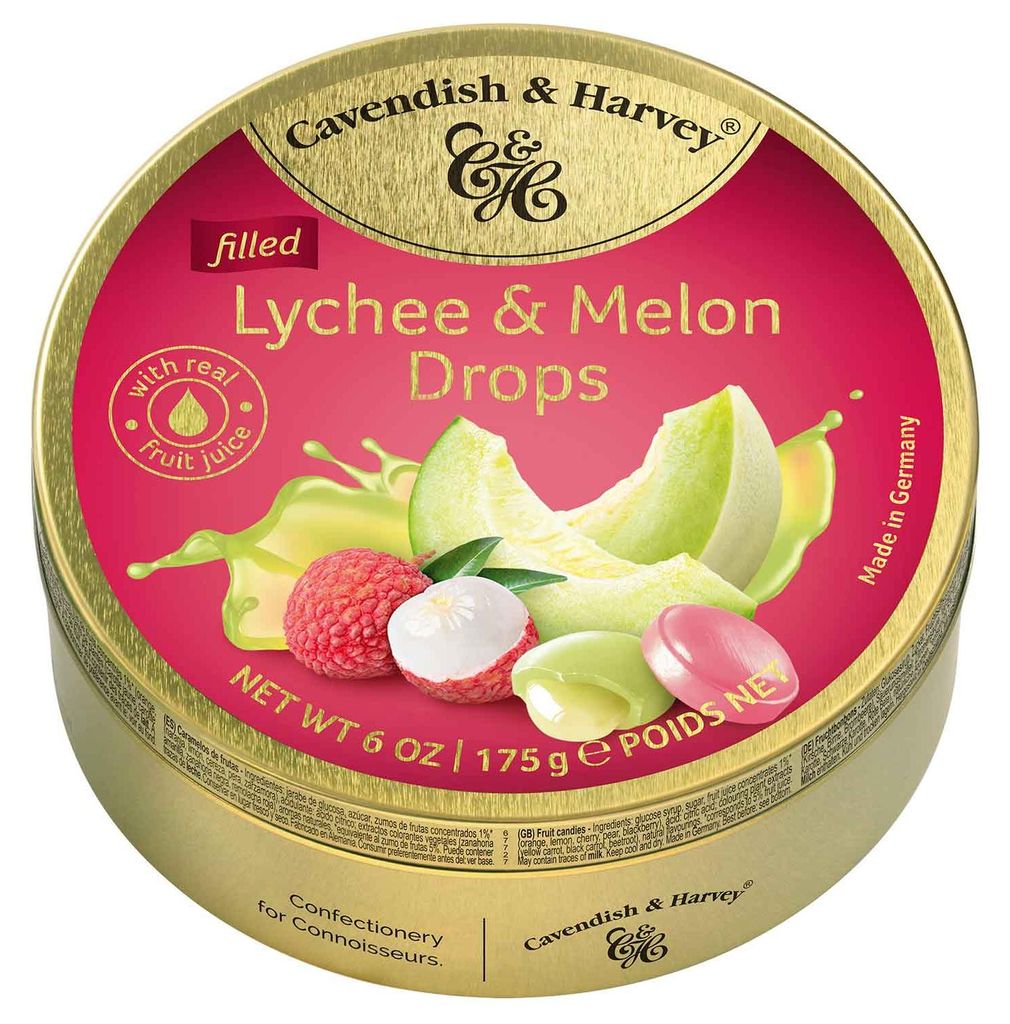 Cavendish et Harvey Gouttes de litchi et de melon 175 Image du produit 
