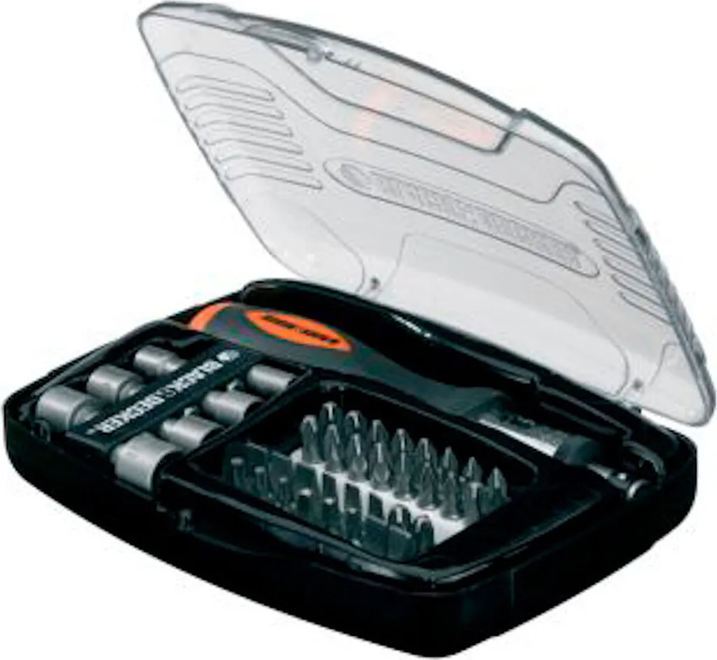 Kit Black+Decker 40 Accessori: Punte e Inserti per Trapano e Avvitatore - 5