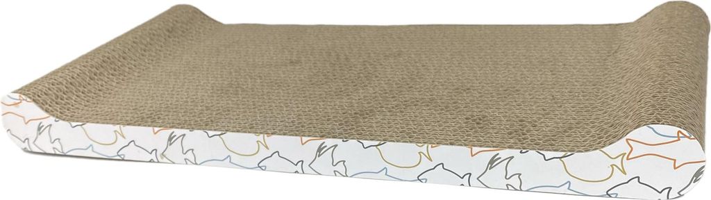 Thempa Kratzpappe für Katzen Board mit Katzenminze 43 cm Produktbild 