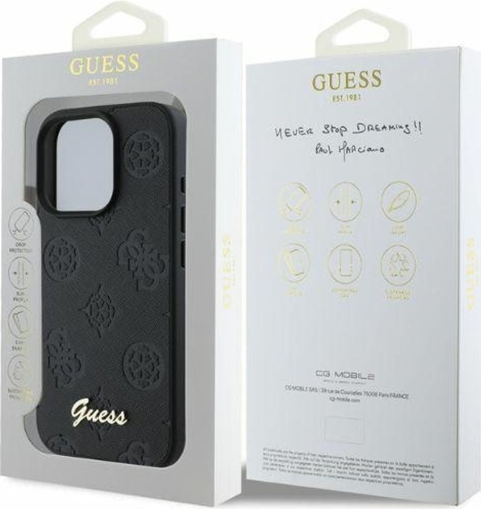 Case Guess GUHCP16LG4GFGR Apple iPhone 16 Pro hardcase 4G Obrázek produktu 4