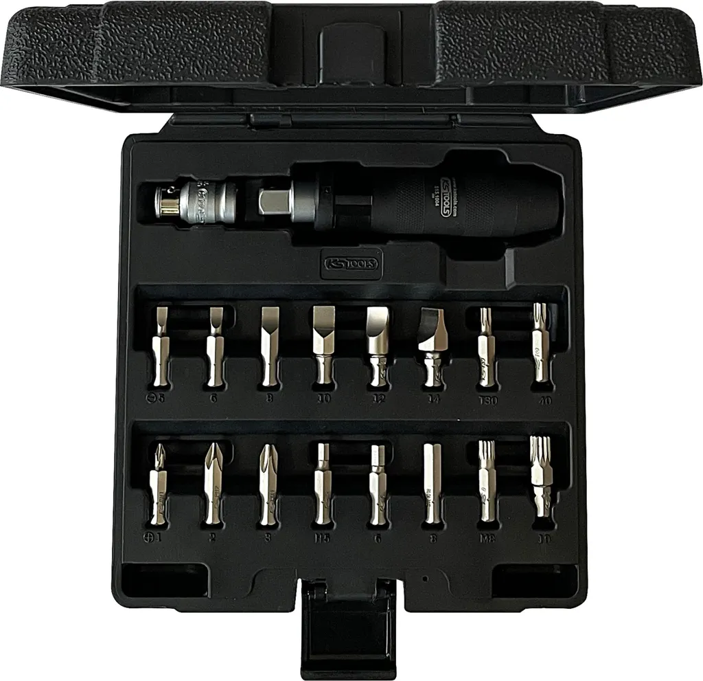 KS TOOLS 515.1000 Jeu de tournevis à frapper 1/2 pouce manuel 18 pièces