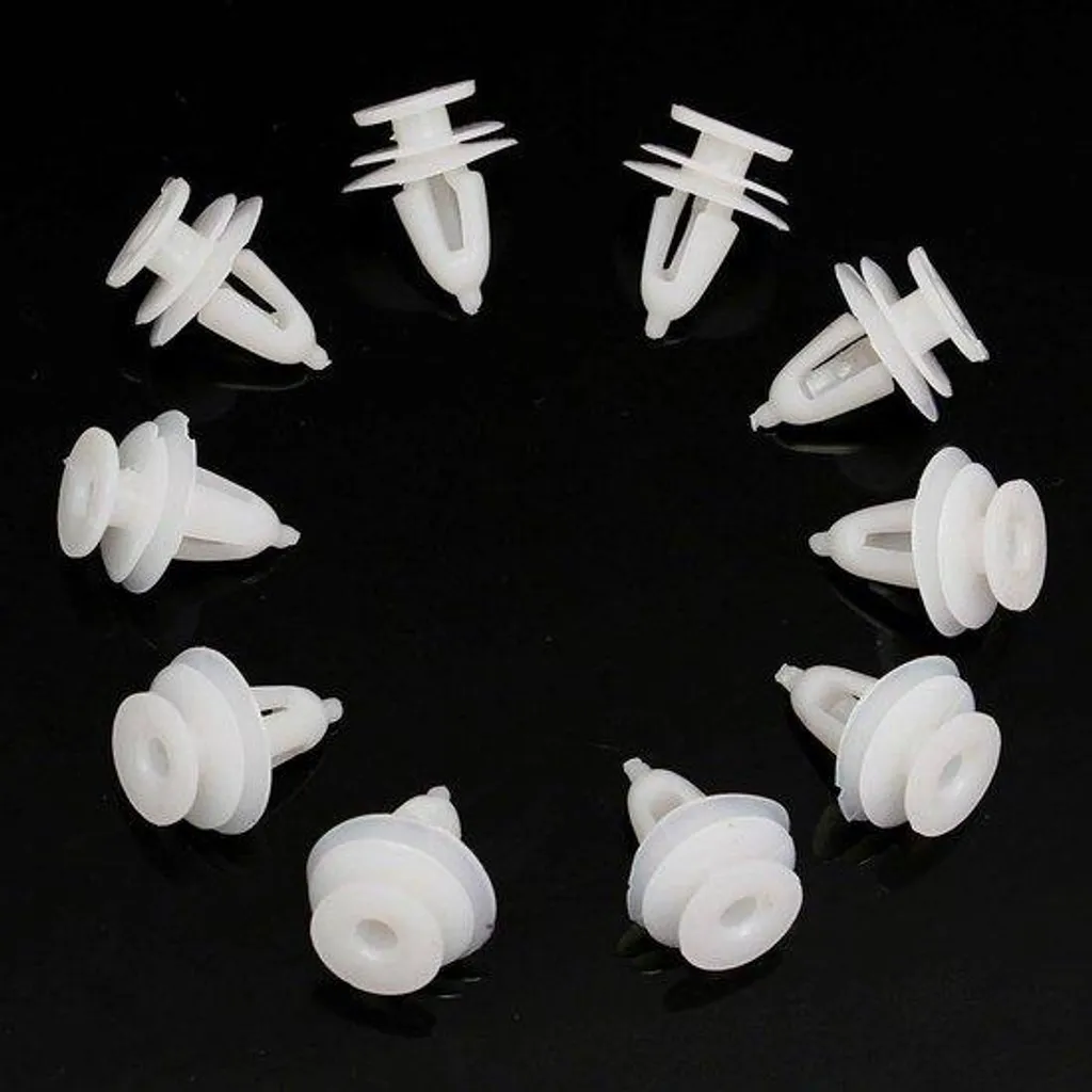 Agrafes de carrosserie intérieure 8mm pour panneau de porte - 10 pièces