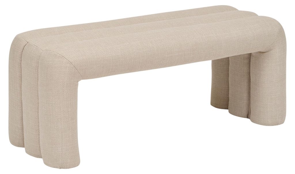 Ławka tapicerowana SISCO, 102 x 42 x 43,5 cm Zdjęcie produktu 