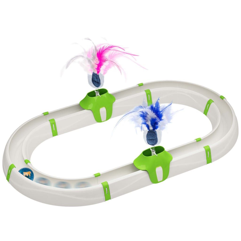 Ferplast Lustiges Katzenspielzeug Turbine Weiß