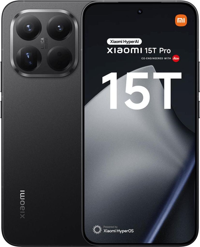 Xiaomi 15T Pro Dual Sim - Czarny - 1.000 GB Zdjęcie produktu 