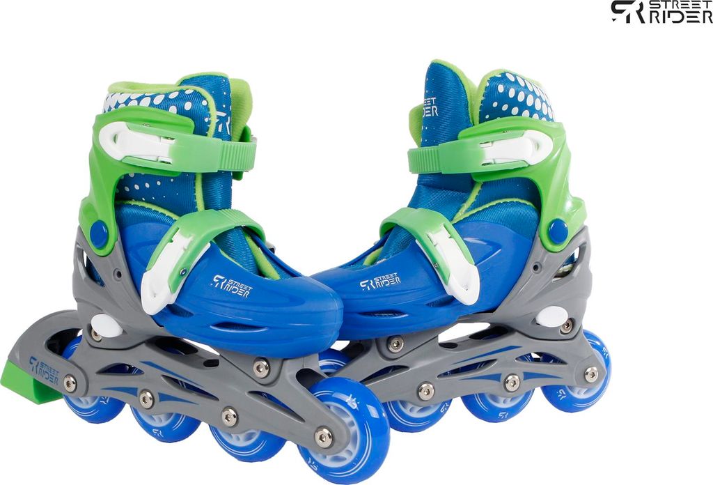Street Rider Inline Skates Kids Skeelers Blauw (Maat 26-29) Zdjęcie produktu 