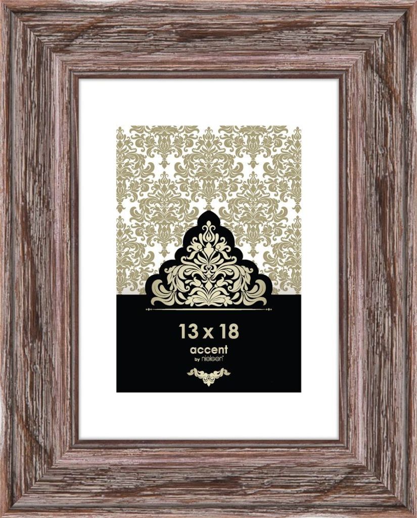 Vintage drevený rám 13x18 cm hnedý Nielsen Obrázok produktu 