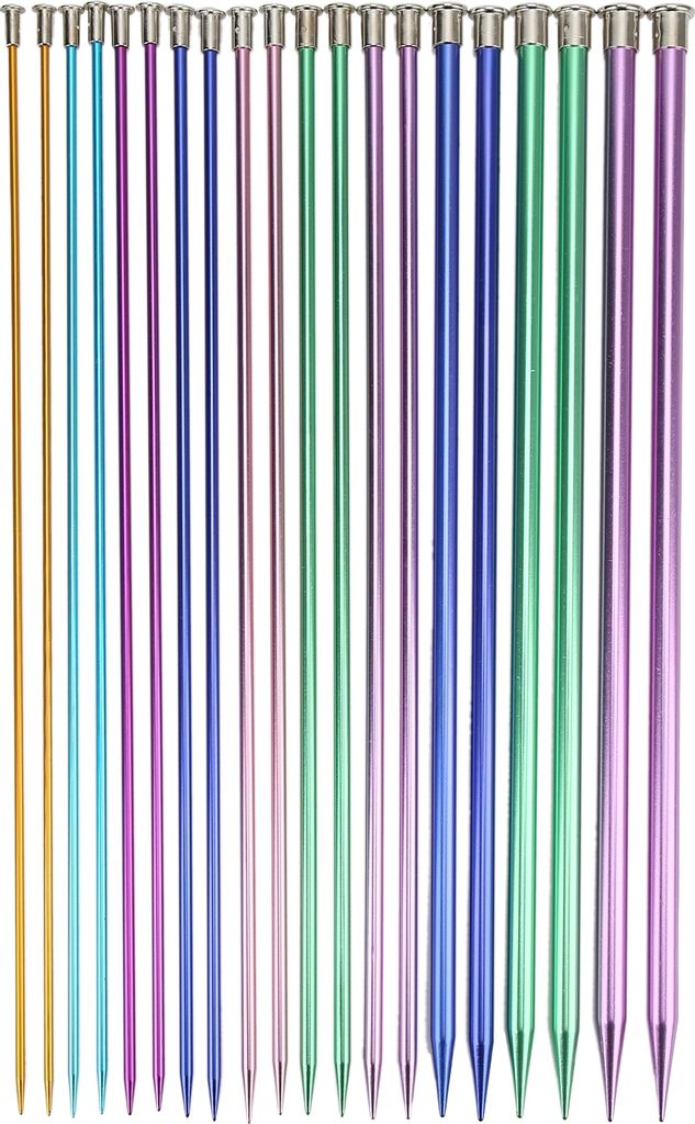 Stricknadeln Farbe Super langes DIY Pullover Schal Nadel Single Spoted Stick