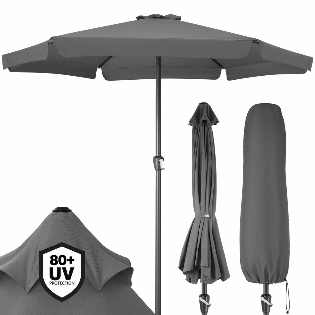 Kingsleeve® Sonnenschirm UV Schutz 80+ Balkon Schutzhülle Produktbild 