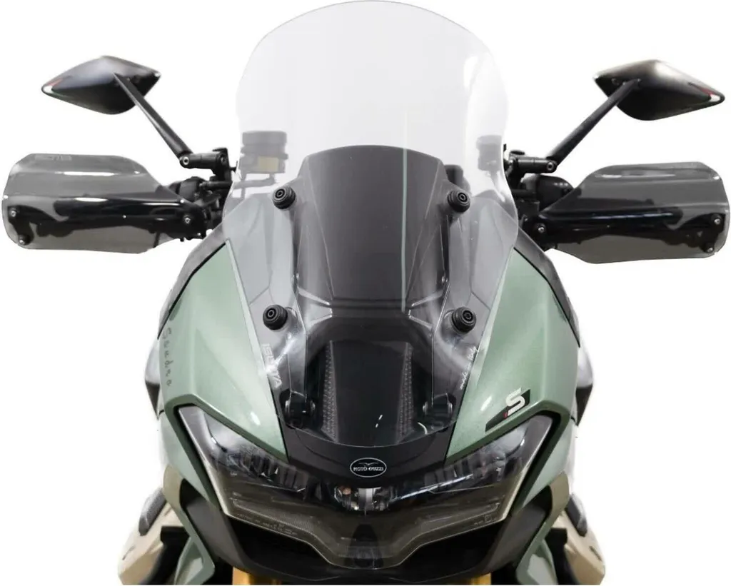 Pare-brise Isotta transparent 540x355 mm pour Moto Guzzi V100 Mandello S