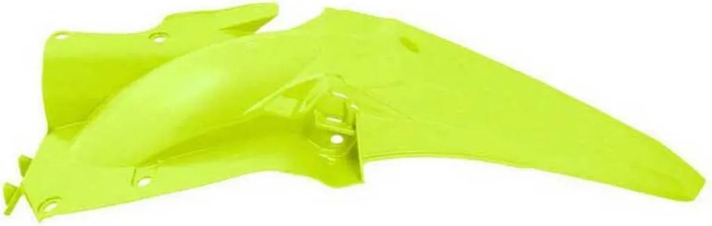 Aile arrière RACETECH jaune fluo pour Yamaha YZ250F et YZ450F 2018-2023