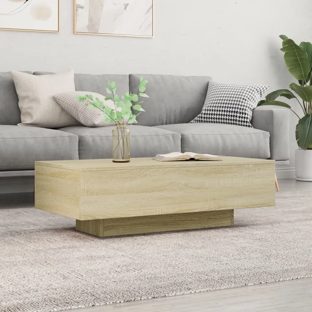 Best Möbel Cloris Tavolino Moderno 100cm Rovere Sonoma per Salotto