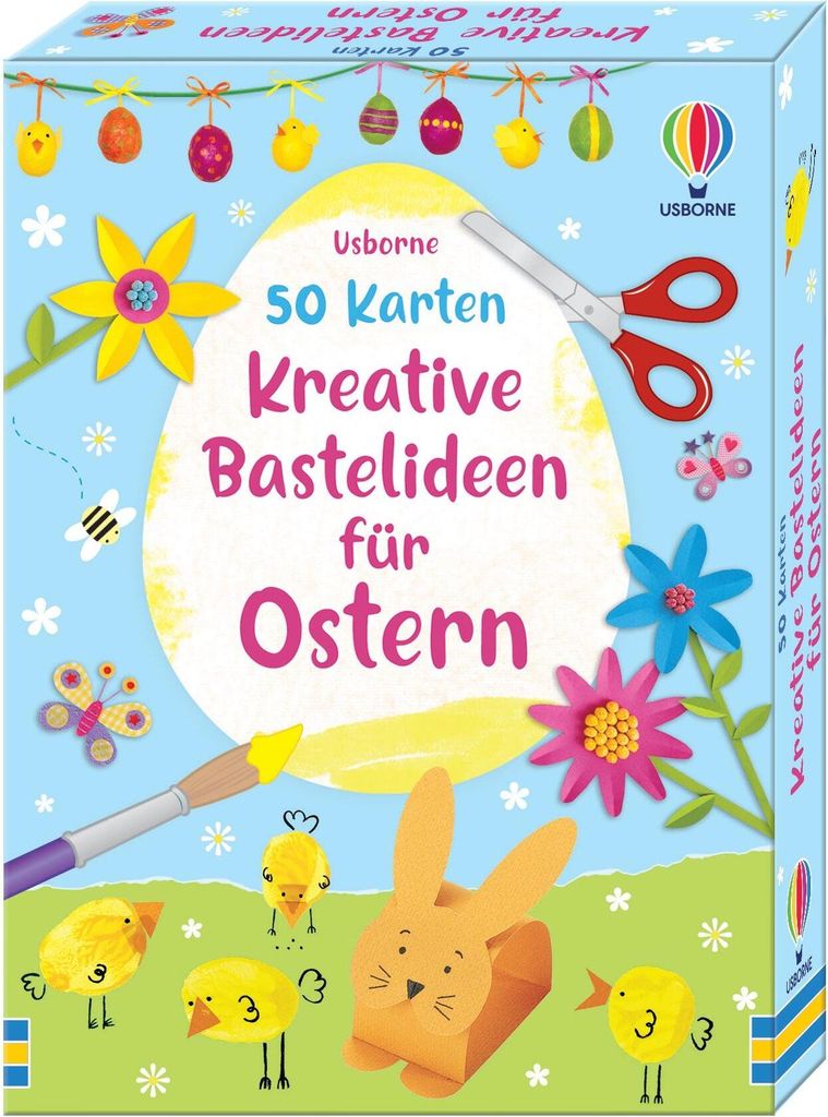 50 Karten: Kreative Bastelideen für Ostern