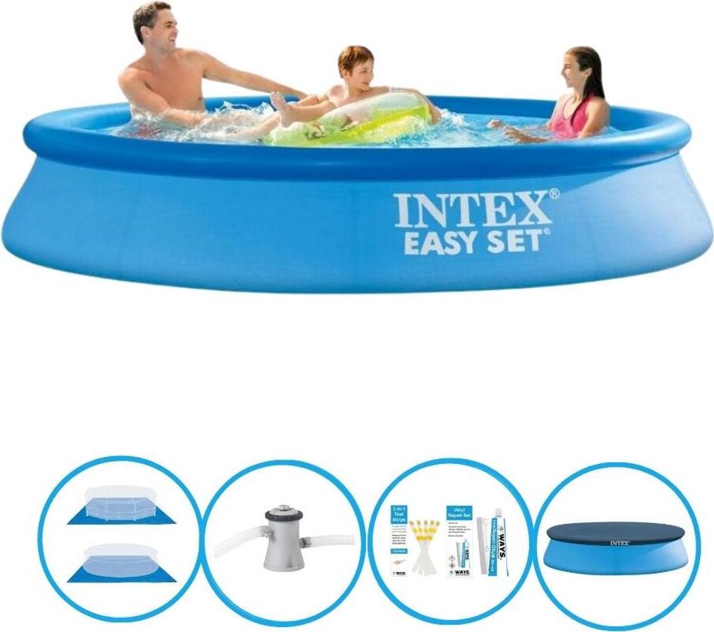 Intex Pool Easy Set - Inklusive Zubehör - 305x61 cm