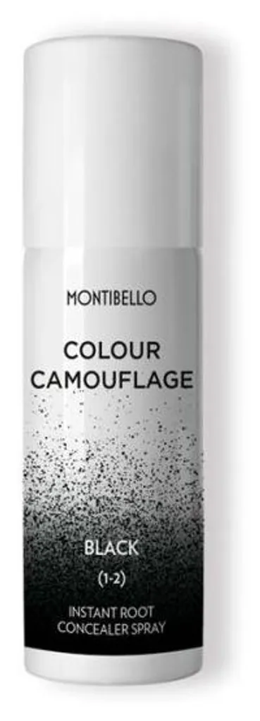 Montibello Colour Camouflage Noir 125 ml - Spray Retouche Racines