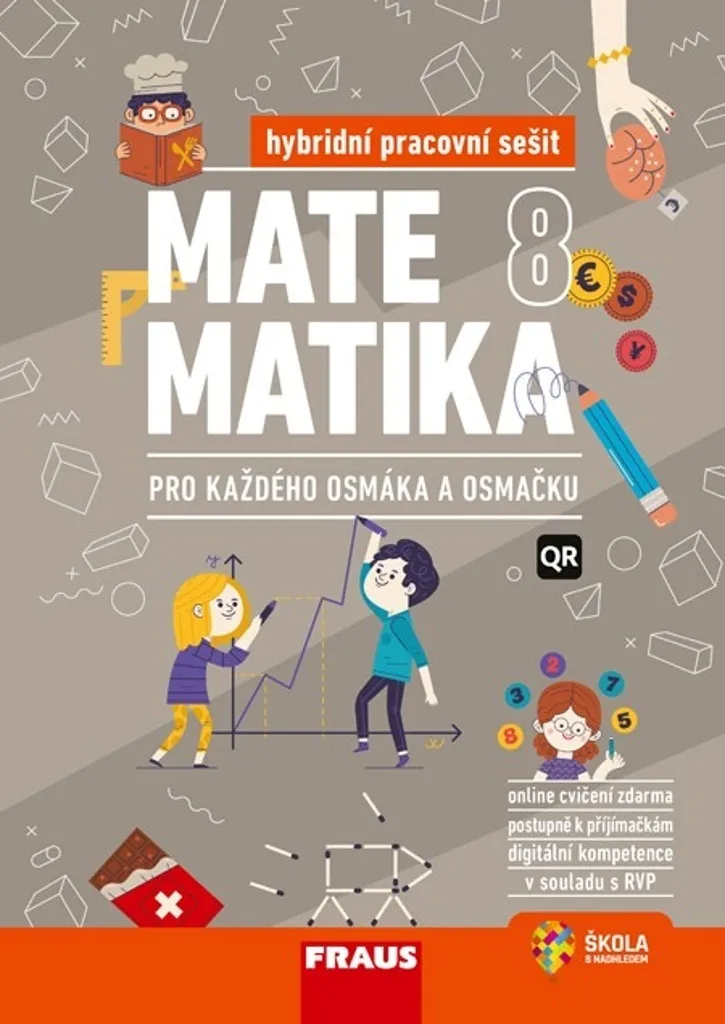 Matematika 8 Pavel Tlustý : manuel pour réussir son année scolaire 4ème