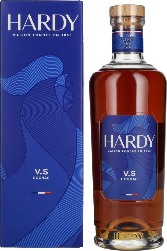 Hardy V.S Fine Cognac 40% Vol. 0,7l in Geschenkbox Produktbild 