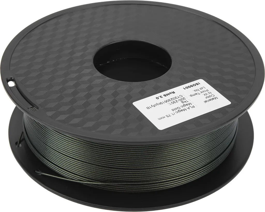 Filament 3D PLA Or 1.75mm pour Décoration et Prototypage de Précision - 2
