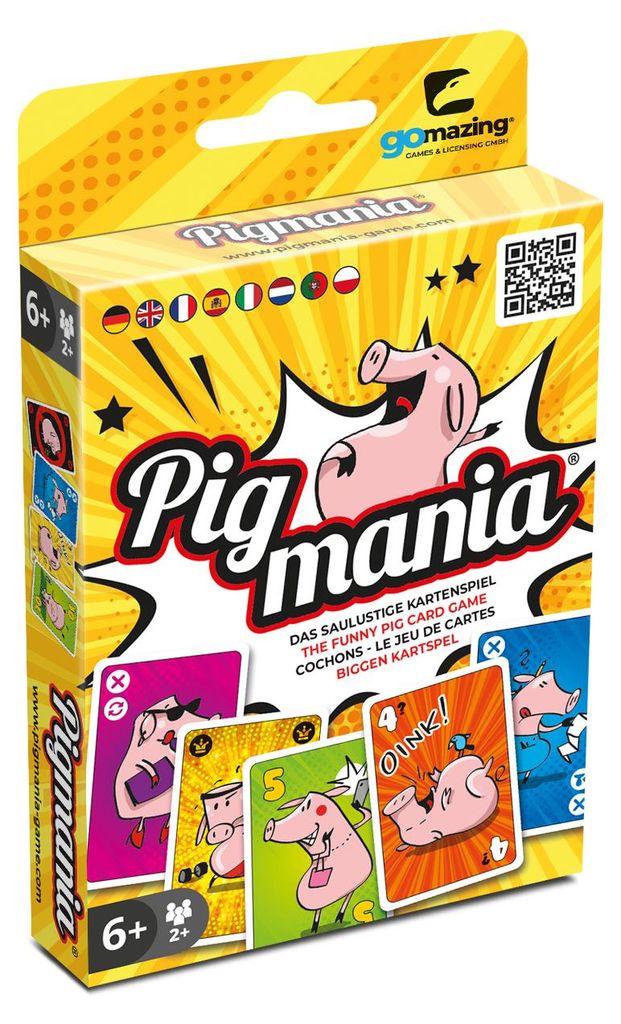Pigmania - Das saulustige Kartenspiel ab 6 Jahren für 2 bis Produktbild 