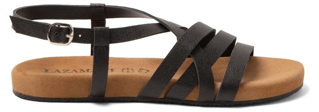 Lazamani Sandalen Sandalen Leder/Textil