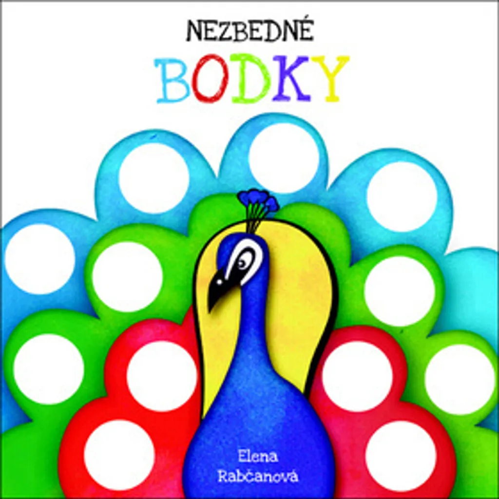 Cadeau naissance livre Nezbedné Bodky Elena Rabčanová éveil visuel