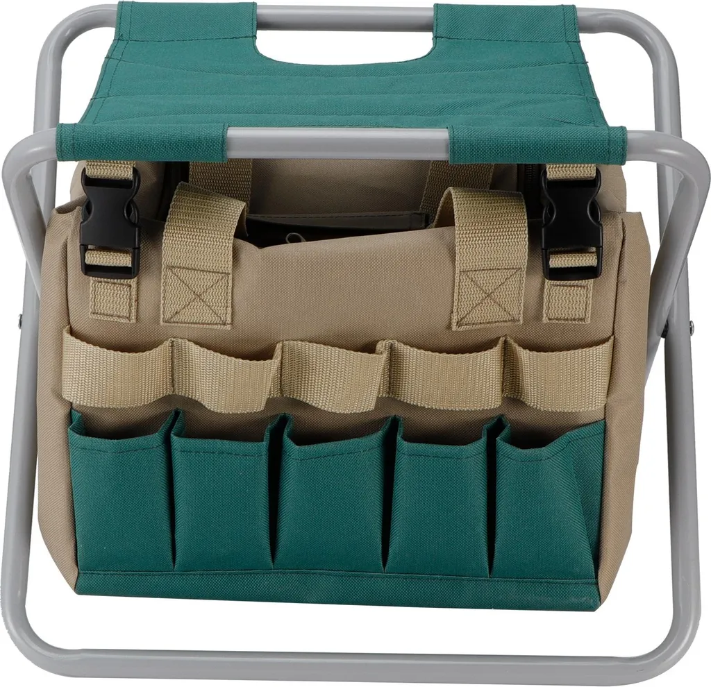 Tabouret de pêche pliable avec sacoche de rangement - Matériel outdoor
