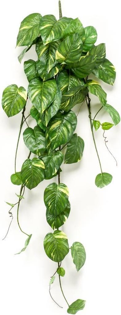 artplants.de Künstlicher Busch Efeututen JULIANO auf Steckstab, grün, 135cm - Künstlicher Pothos