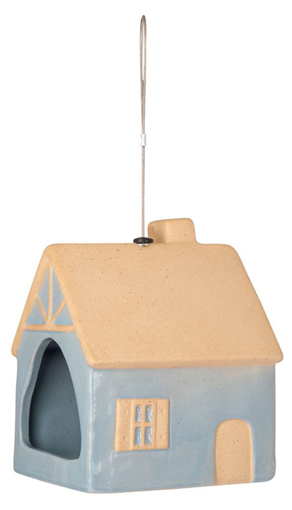 Futterhaus aus Keramik „Suvila“ Blau