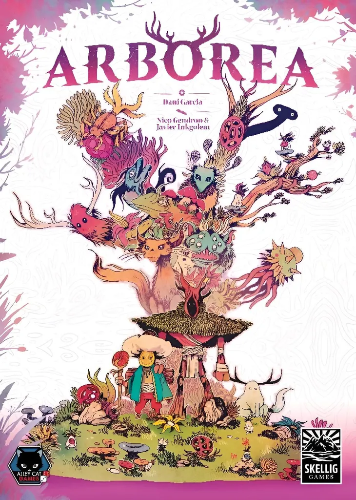 Arborea Skellig Games Jeu de Société de Stratégie Version Allemande DE