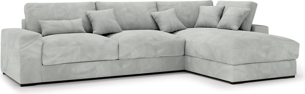 home24 Ecksofa mit Longchair