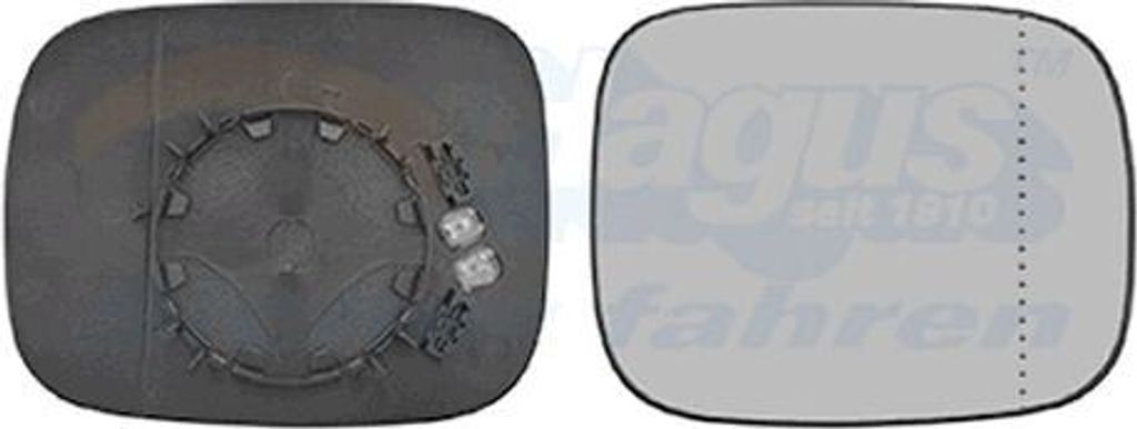 VAN WEZEL 5938836 - OE 30716133 Außenspiegelglas, rechts für XC70 II (136), XC90 I (275)