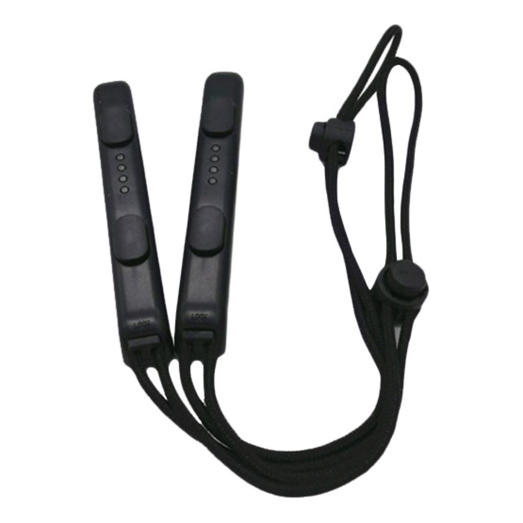 1 Paar Armband Gurt Lanyard Game Console Accessoire für Nintendo Switch NS NX-Schwarz