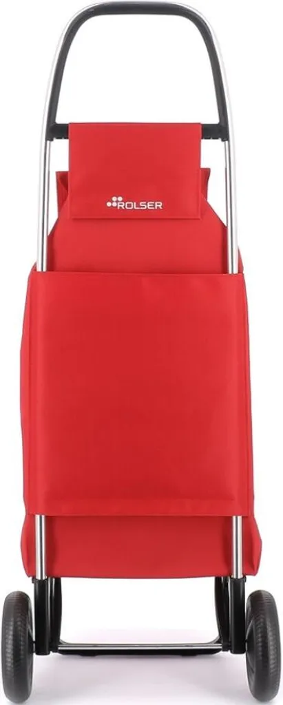 Chariot de courses Rolser Poussette 2 Roues Convert Saquet Ln Rouge