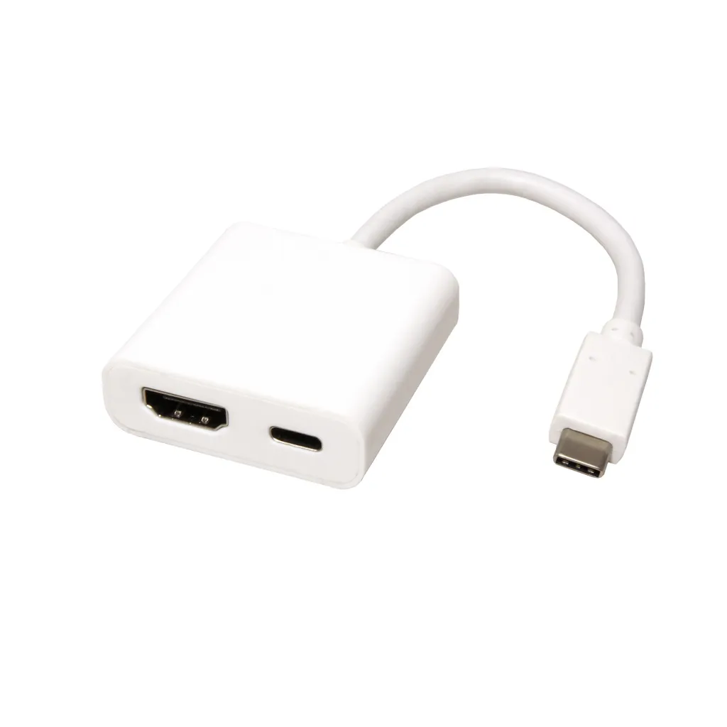 Adaptateur HDMI USB-C 4K avec Chargeur PD pour MacBook et Laptop