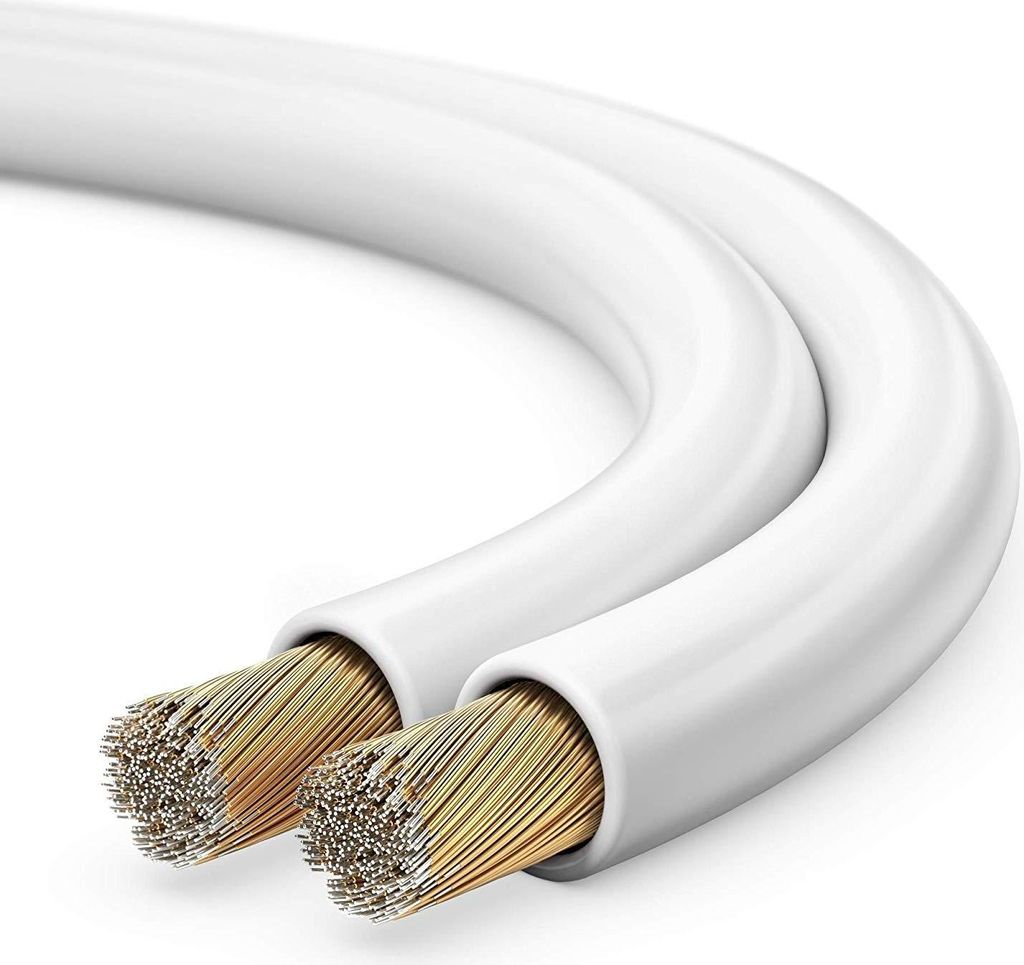 sonero S-SC2250W-100, 100 m, Biały, Aluminium miedziane Zdjęcie produktu 