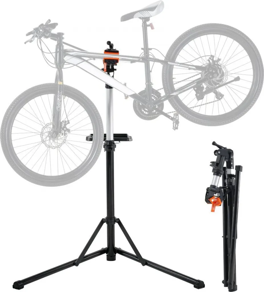 Béquille de réparation vélo pour VAE lourds - Stable et réglable 30kg