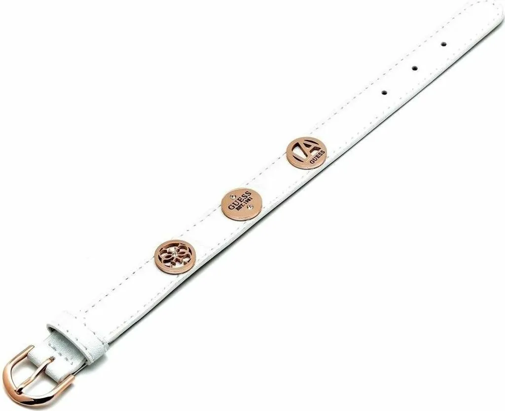 Must-Have Guess UBB79061-S Bracciale Donna 20cm Pelle Bianca