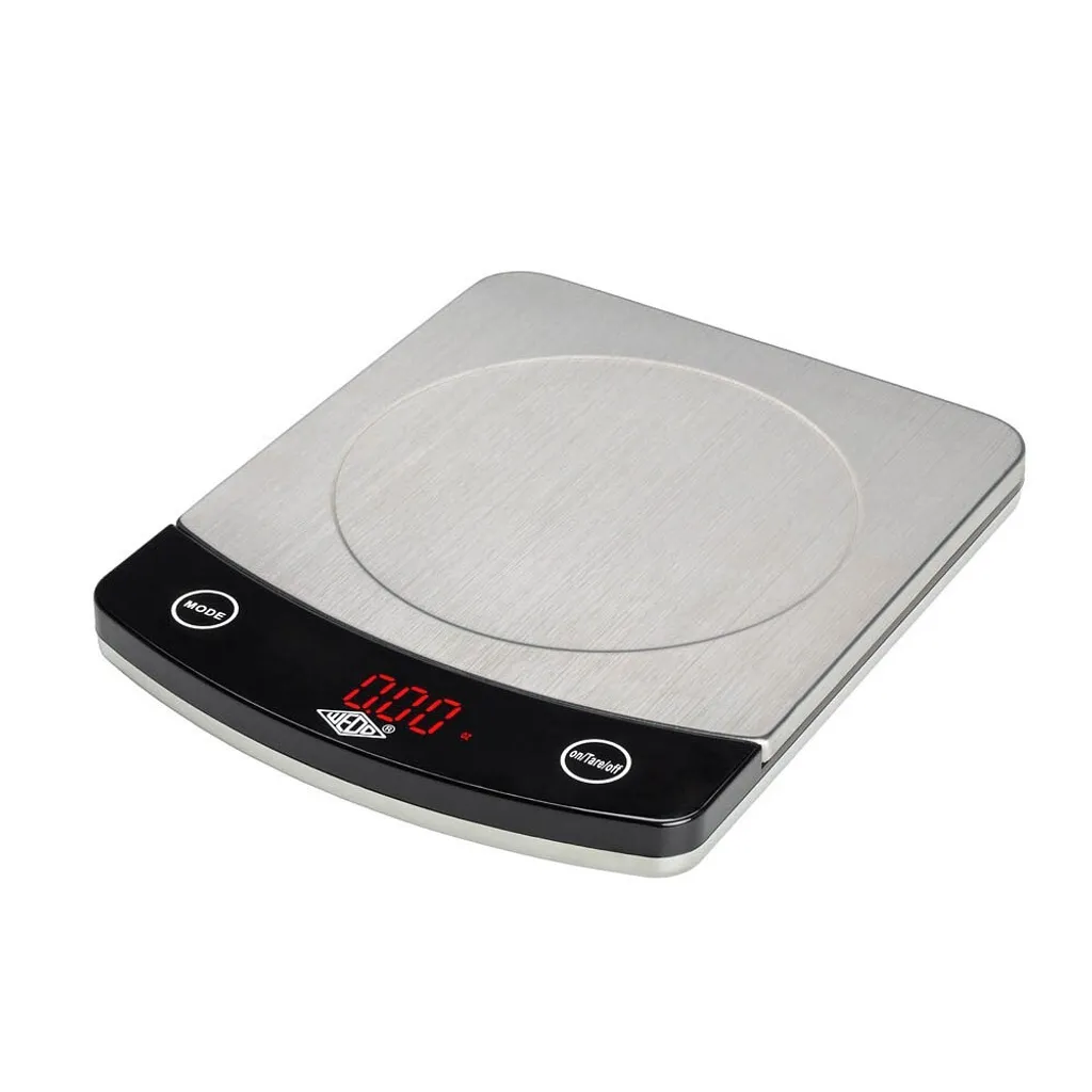 Balance de cuisine 10 kg Profi Steel WEDO avec grand écran LCD et Tare