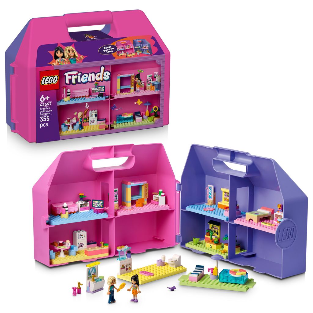LEGO Friends Kreativer Puppenhauskoffer - Reisespielzeug Produktbild 