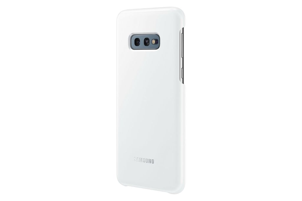 LED Cover Für Samsung Galaxy S10e – Schwarz, Mit Benachrichtigungs-LEDs, Countdown Für Selfies, Inkl. Silikon-Schutz