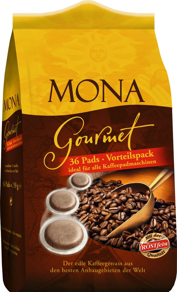 MONA Gourmet | 36 Kaffeepads | 250g