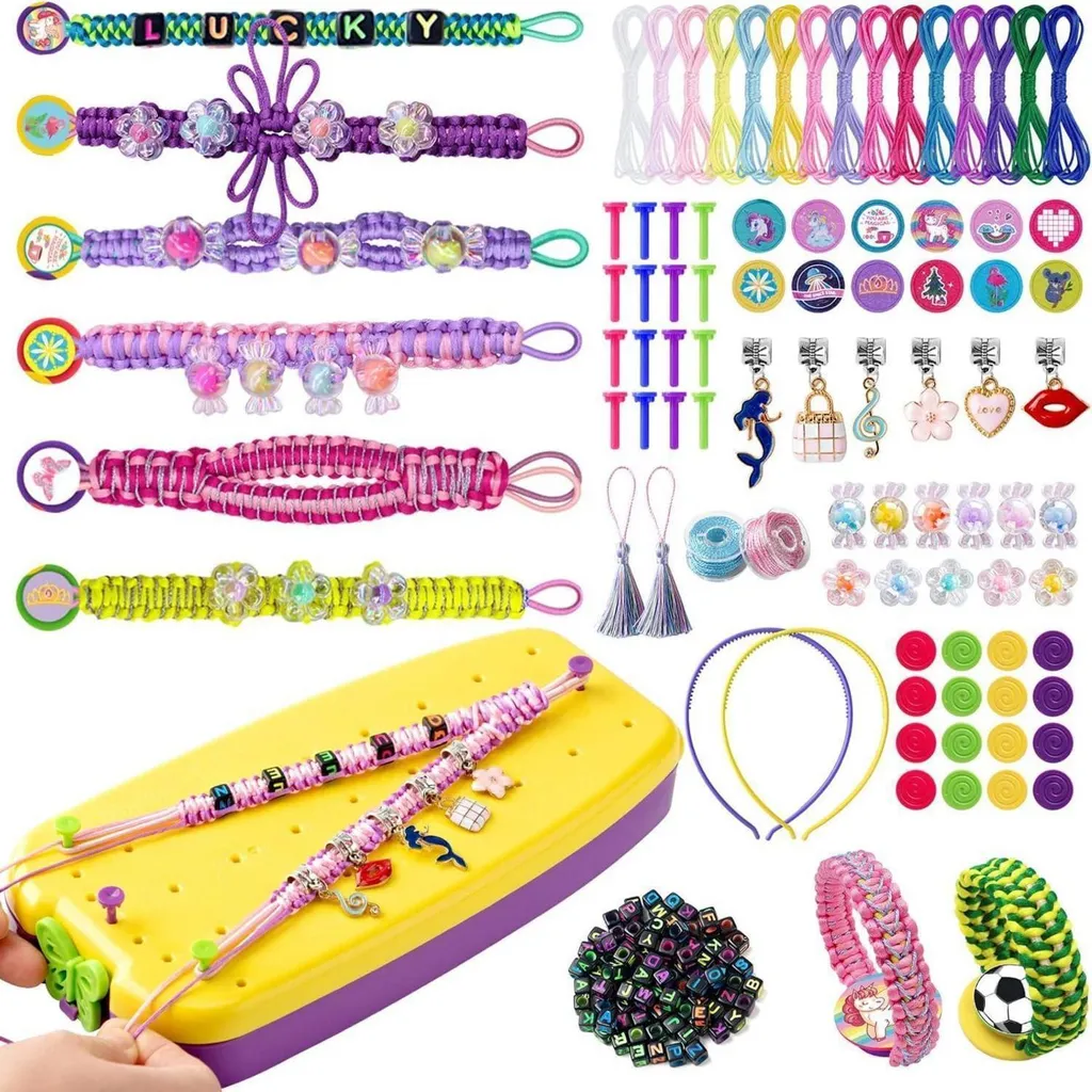 Kit Creazione Braccialetti Amicizia: Idee Regalo Natale e Compleanno