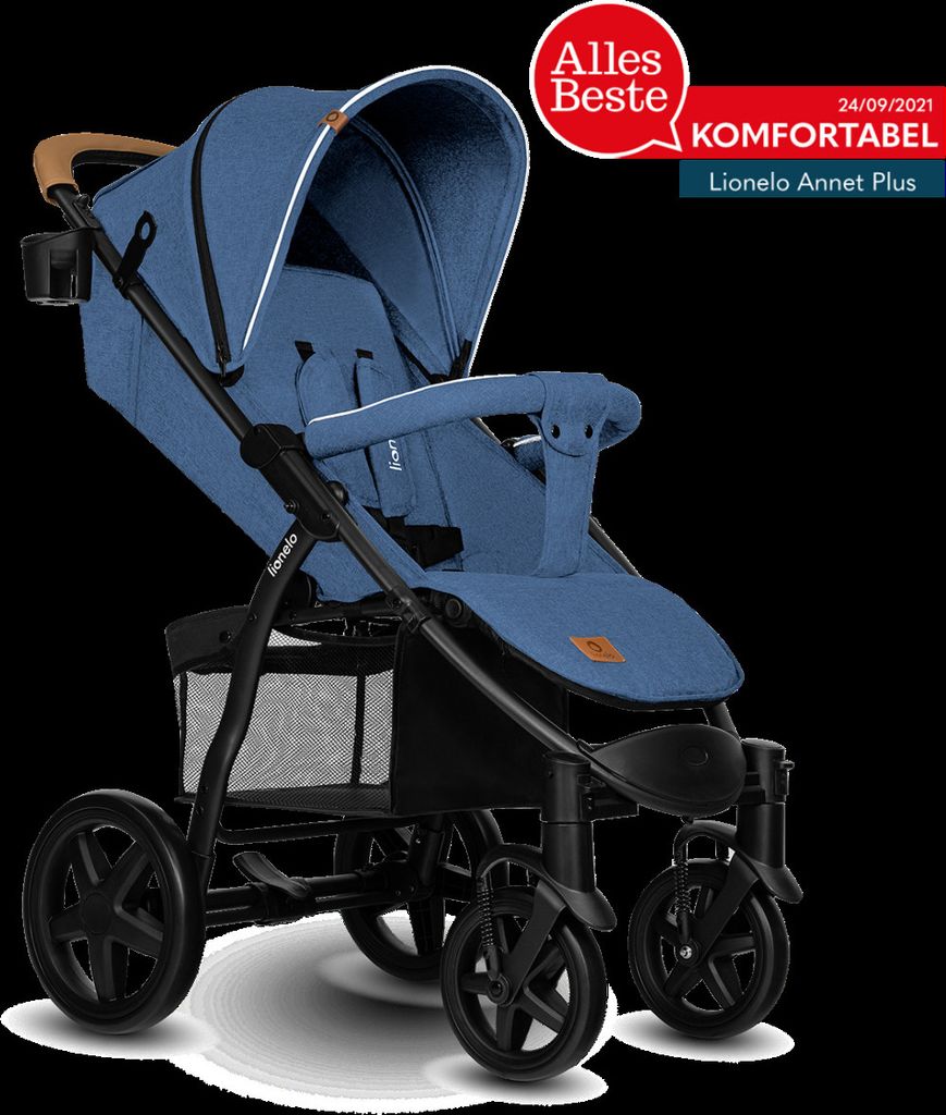 Lionelo Annet Plus wózek spacerowy z pozycją leżącą Zdjęcie produktu 1