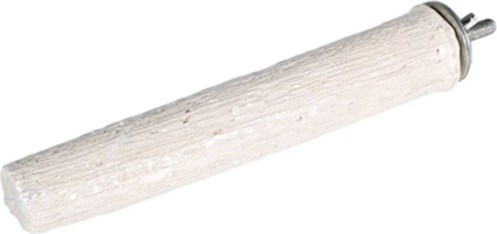 Karlie Sitzstange - Vogelspielzeug - S - Kalzium - Weiß - 14x2,5x2,5 cm